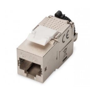 Moduł Keystone DIGITUS kat. 6A STP beznarzędziowy, stalowy, ekranowany