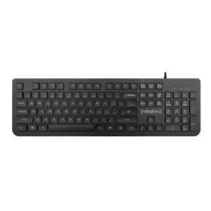 Klawiatura przewodowa Rebeltec SPIRO USB czarna