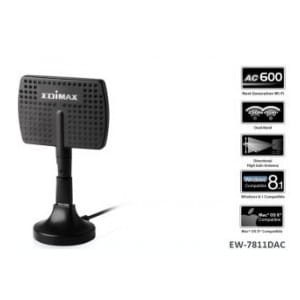 Karta sieciowa Edimax EW-7811DAC USB WiFi AC600 kierunkowa