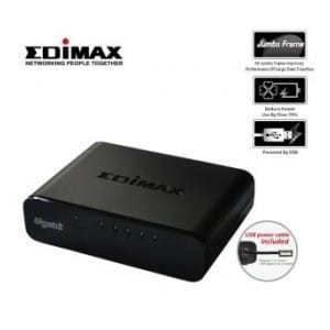 Switch niezarządzalny Edimax ES-5500G V3 5x10/100/1000 Mbps USB
