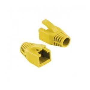 Osłonka wtyku RJ45 LogiLink MP0035Y 8mm kat.6 żółty 50szt