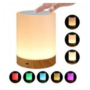 Lampka Techly bezprzewodowa RGB dotykowa