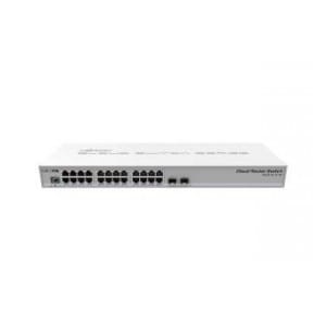 Switch zarządzalny MikroTik CRS326-24G-2S+RM 24 x10/100/1000 2 x 10000 SFP+