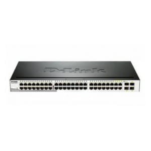 Switch zarządzalny D-Link DGS-1210-48 SMART switch L2 44x1GbE 4xCombo Metal Rack 19''