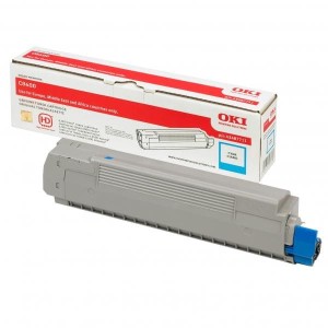 OKI oryginalny toner 43487711, cyan, 6000s
