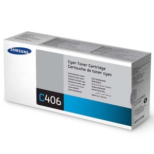 Samsung oryginalny toner CLT-C406S, cyan, 1000s, Samsung CLP-360, 365, CLX-3300, 3305, O