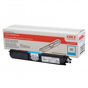 OKI oryginalny toner 44250723, cyan, 2500s, OKI C110, 130n, MC160, O