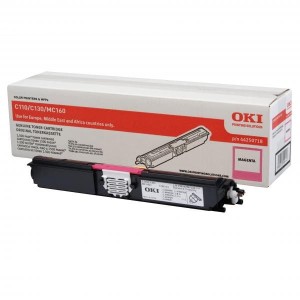 OKI oryginalny toner 44250718, magenta, 1500s, OKI C110, 130n, MC160, O