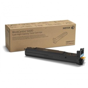 Xerox oryginalny toner 106R01317, cyan, 16500s, high capacity, Xerox WorkCentre 6400, O