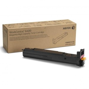 Xerox oryginalny toner 106R01318, magenta, 16500s, high capacity, Xerox WorkCentre 6400, O