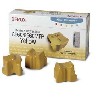 Xerox oryginalny toner 108R00766, yellow, 3000s, Xerox Phaser 8560, 3szt, O