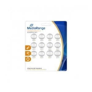 Baterie litowe MediaRange MRBAT139 Coin Cells, CR2016|CR2025|CR2032|CR2450, Pack 12
