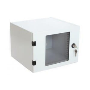 Szafa wisząca DIGITUS 10" 4U 232/300 (RAL 7035)