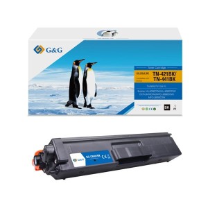 G&G kompatybilny toner z Brother TN421BK, NT-CB421BK, black, 3000s