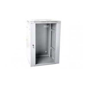 Szafa wisząca dwusekcyjna DIGITUS 19" 12U 600/600 (RAL 7035)
