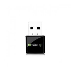 Karta sieciowa Techly bezprzewodowa USB Wi-Fi 300N 2.4GHz Mini