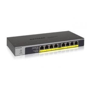 Switch niezarządzalny Netgear GS108LP 8 x 10/100/1000 Mb/s PoE+ (60 W)