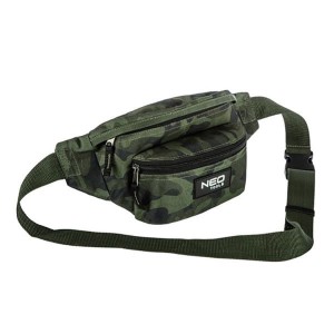 Outdoor ledvinka, moro, poliester, 84-324, wytrzymały materiał, regulowany pasek, Neo Tools