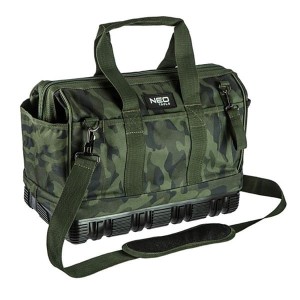 Outdoor taška, moro, poliester, 84-322, wodoodporne dno, regulowane ramiączka, Neo Tools