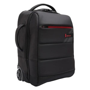 Troley na  notebook 15,6", CPLUS, czarny, poliester, Bestlife