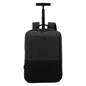 Troley na  notebook 15,6", Neoton, czarny, nylon, Bestlife