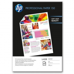HP Enhanced Business Glossy Laser Photo Paper, CG965A, foto papier, połysk, biały, A4, 150 g/m2, 150 szt., laser,dwustronny druk