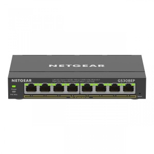 Switch niezarządzalny Netgear GS308EP 8x 100M/1G PoE+ 62W