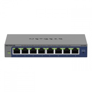 Switch zarządzalny Netgear GS108Ev4 8x1G RJ-45