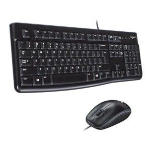 Zestaw przewodowy klawiatura + mysz Logitech Desktop MK120 N US czarny