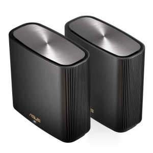 System Mesh Asus ZenWiFi XT9 2PK AX7800 Wi-Fi 6 Black dwupak EU+UK
