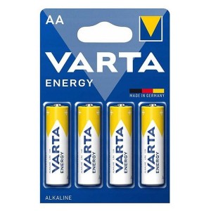 Bateria alkaliczna, paluszek, AA, 1.5V, Varta, blistr, 4-pack, VAR-LR6E, Energy