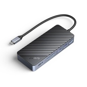 HUB USB-C z obudową na dysk Orico OM28P-G2-BK-EP M.2, 10 Gbps, HDMI 4K 60Hz PD 100W
