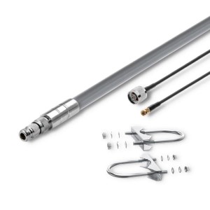 Zestaw antena LoRa Qoltec 5.8 dBi + kabel zasilający - OTW OPAK