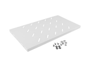 Półka do szaf 19" 450mm szara Lanberg (1U/486x270mm udźwig do 120kg, montaż 4-punktowy) - OTW OPAK