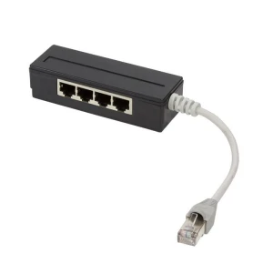 Splitter RJ45 4-portowy Logilink MP0032 ekranowany, 15cm - OTW OPAK