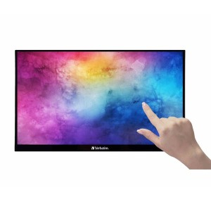 Verbatim monitor przenośny dotykowy, PMT-14, 14", Full HD (1920x1080), 60Hz, czarny