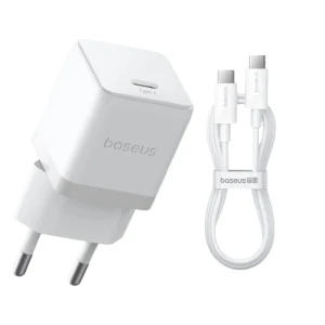 Ładowarka sieciowa Baseus Palm P10111605213-01 szybka 30W USB-C PD 3.0 PPS + kabel 1m