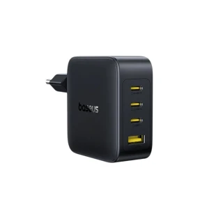 Ładowarka sieciowa Baseus GaN EnerFill FH11 E0121J00 szybka 140W 3xUSB-C PD + 1xUSB czarna