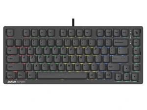 Klawiatura przewodowa A4Tech Bloody MS76 USB Magnetic Iron Grey