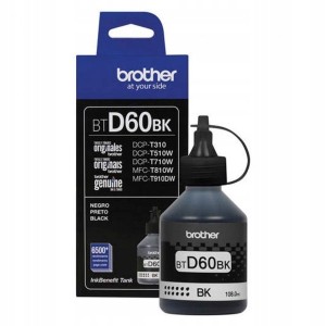 Oryginalny tusz Brother BTD60 BTD60BK czarny