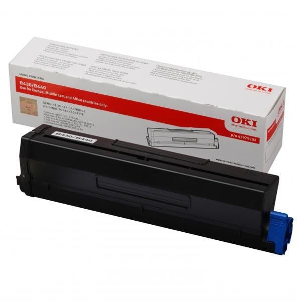 OKI oryginalny toner 43979202, black, 7000s, OKI B430, B440, MB460, MB470, MB480, O