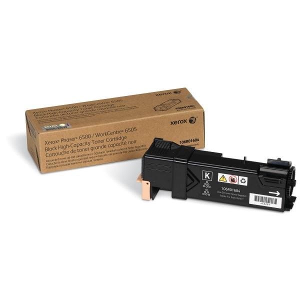 Xerox oryginalny toner 106R01604, black, 3000s, Xerox Phaser 6500, 6505, O