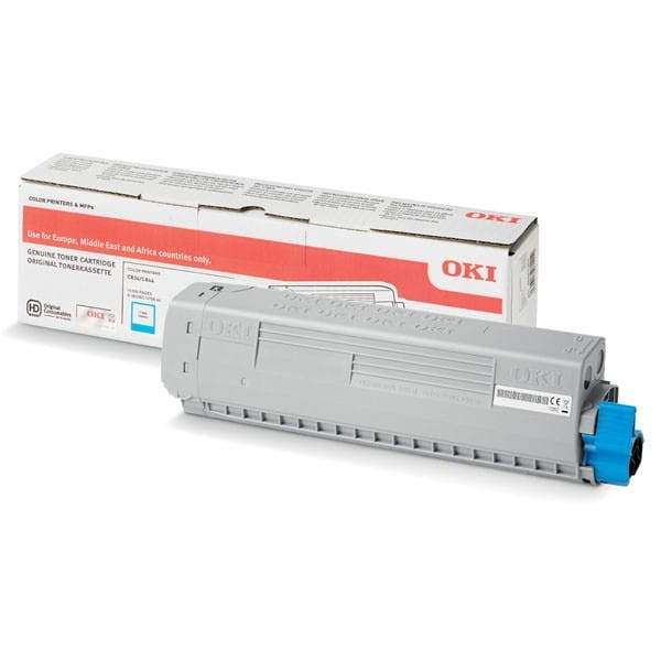 OKI oryginalny toner 46861307, cyan, 10000s, OKI 834, 844, O