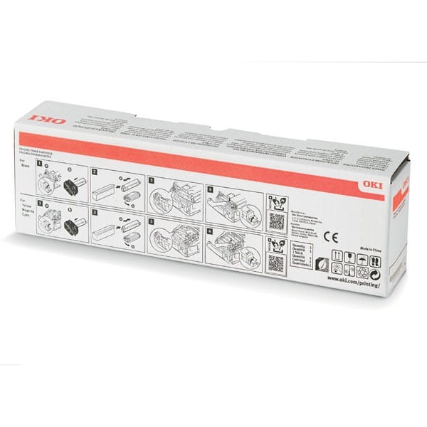 OKI oryginalny toner 46861306, magenta, 10000s, OKI 834, 844, O