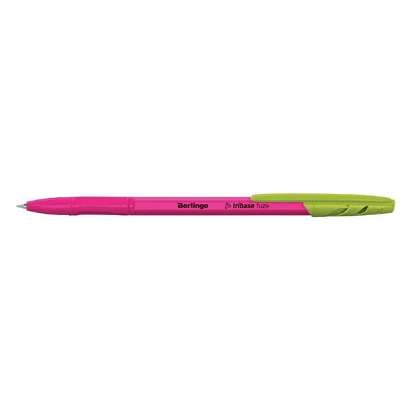 Berlingo, pióro kulkowe, niebieskie, 50szt, 0.7mm, Tribase fuze
