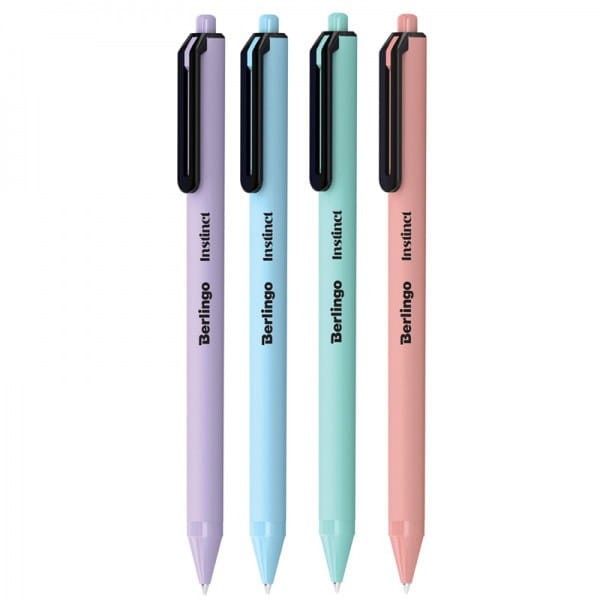 Berlingo, długopis automatyczny kulkowe, niebieskie, 30szt, 0.7mm, Instinct