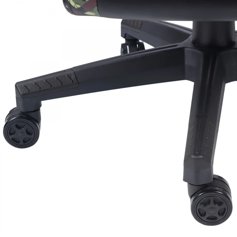 Dla gracza fotel Marvo CH-134, czarne, zagłówek i poduszka lędźwiowa