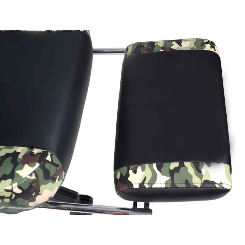 Dla gracza fotel Marvo CH-134, czarne, zagłówek i poduszka lędźwiowa