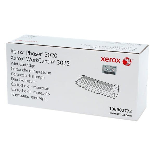 Xerox oryginalny toner 106R02773, black, 1500s, cena do wyprzedania magazynu, Xerox 3020,3025, O