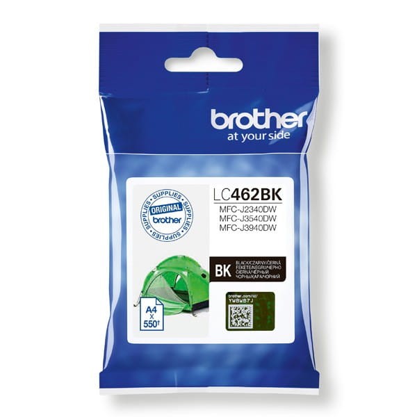 Brother oryginalny ink / tusz LC-462BK, black, 550s, Brother MFC J2340DW, MFC J3540DW, MFC J3940DW